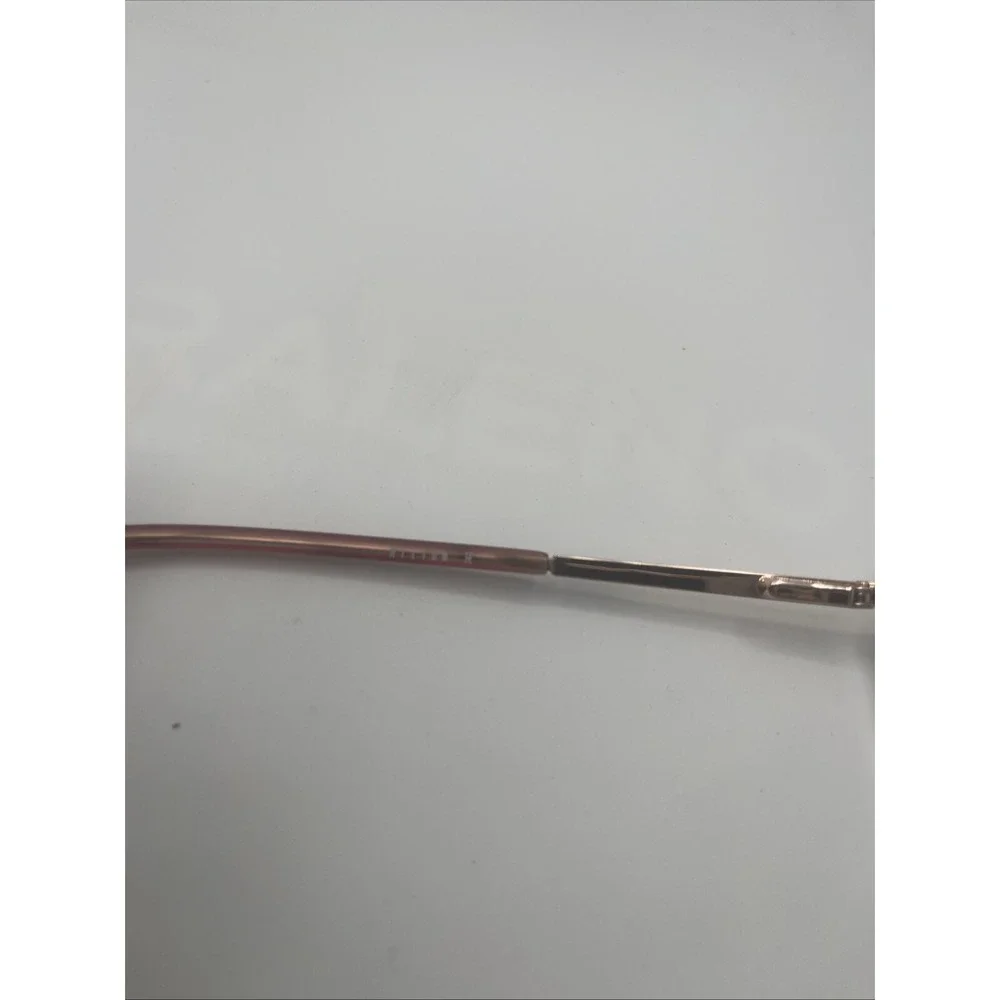 HELIUM EYEWEAR HE4397 55/16/140 MULBERRY RED ROSE GOLD FLEX HINGE #190